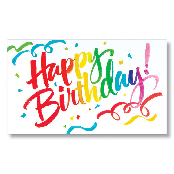 Birthday Confetti Birthday Cards