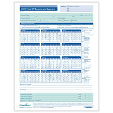 2026 Paid Time Off Request and Approval Form