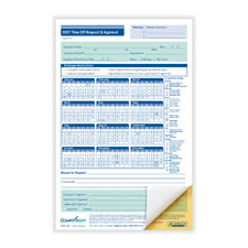 2027 Small Time Off Request and Approval Form