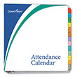 Attendance Calendar -A to Z Divider Tabs 