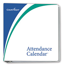 Attendance Calendar Binder 1.5"