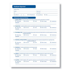 Employee Review Forms