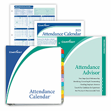 2025 Attendance Calendar Kit