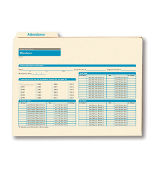 ComplyRight Confidential Employee Medical Records Folder Pack of 25 A2211