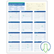 2027 Fill-and-Save Attendance Calendar Form