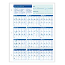Fiscal Year Attendance Calendar