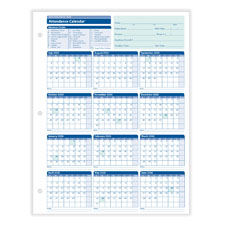 Fiscal Year Attendance Calendar