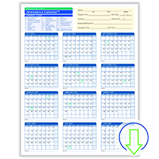 Fiscal Year Attendance Calendar Download