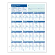 Academic Year Attendance Calendar