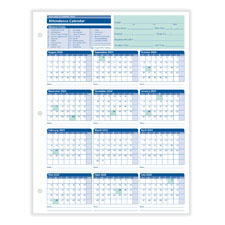 Academic Year Attendance Calendar	