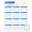 Downloadable Academic Year Attendance Calendar
