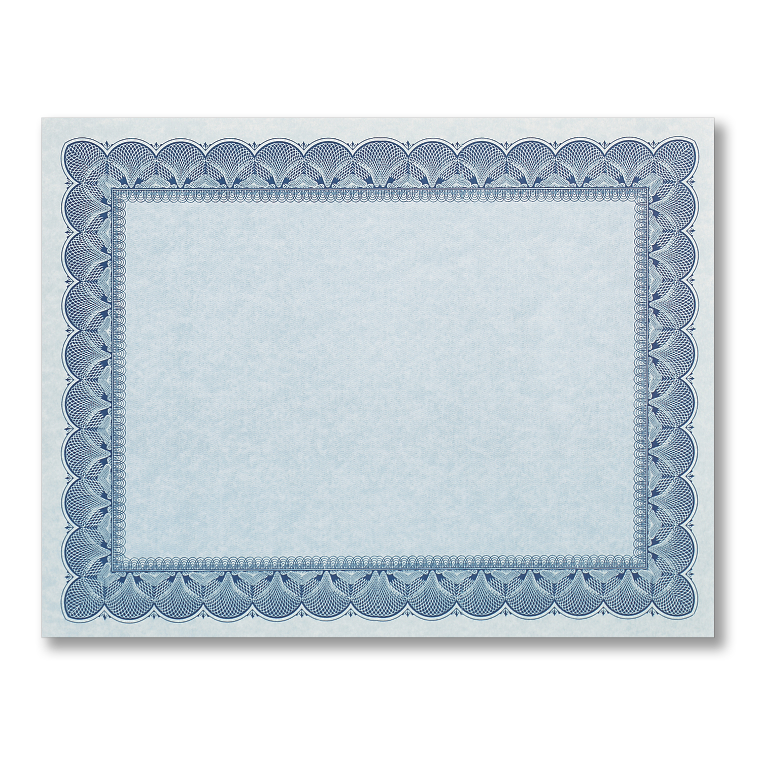 Traditional Blue Border Certificates