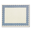 Picture of Blank Blue Border Certificates - Pack of 100