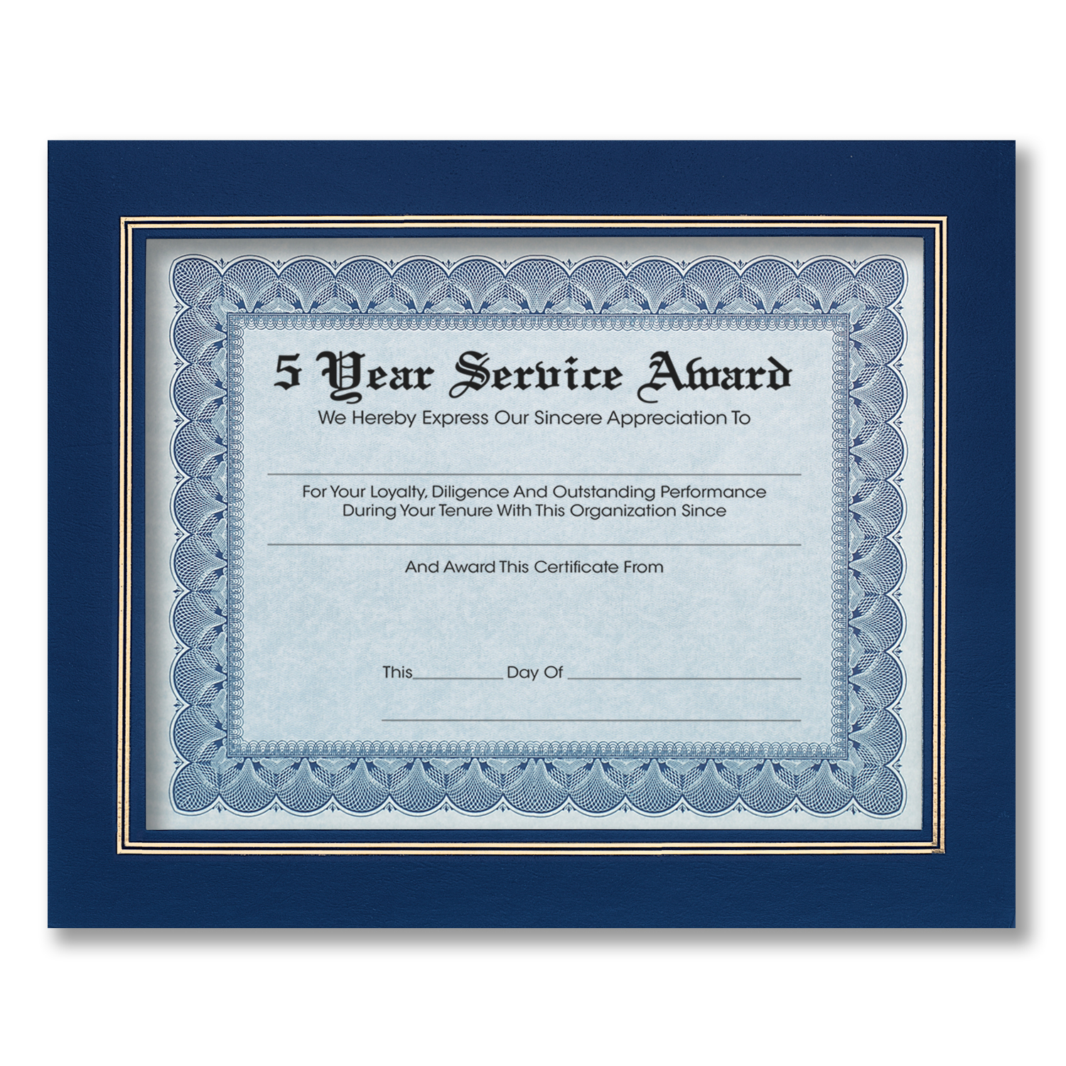 Leatherette Certificate Frames Pack of 2 HRdirect