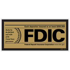 Picture of FDIC Insured Poster