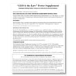 EEO Supplement For Federal Contractors | EEO Is The Law | Poster Guard