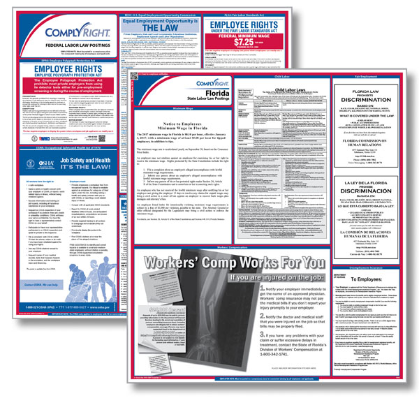 Florida Labor Law Posters Free Printable