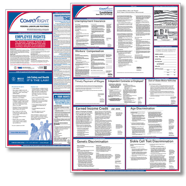 Federal & State Labor Law Poster Set | Poster Guard