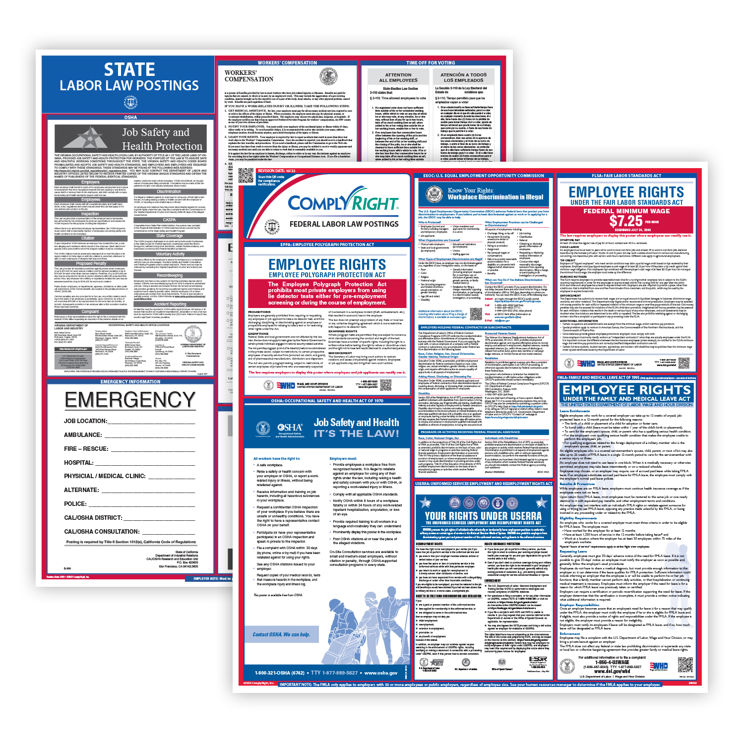 OSHA's Free Workplace Poster  Occupational Safety and Health Administration