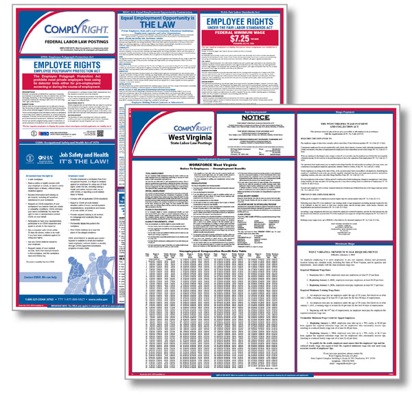 Federal & State Labor Law Poster Set | Poster Guard