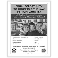 Picture of New Hampshire Fair Housing Poster