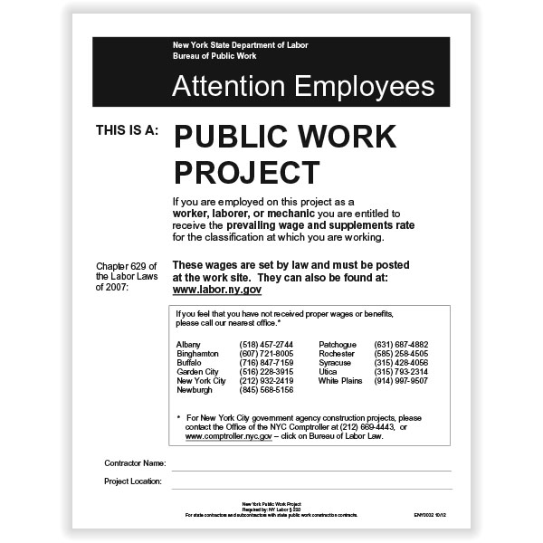 Picture of New York Public Work Project Poster
