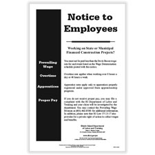 Picture of Rhode Island Notice to Employees State Contracts Poster