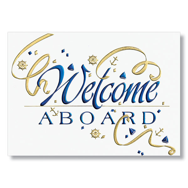 Welcome Aboard Card 