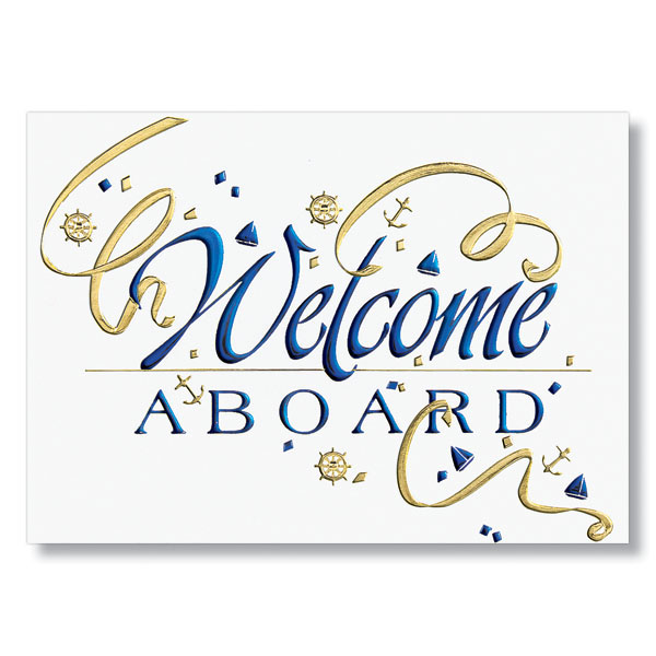 Welcome Aboard Card