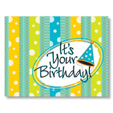 Birthday Bubbles Employee Birthday Card