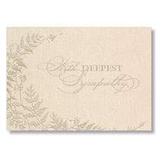 Sincere Sympathy Card
