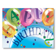 Balloon Wish Employee Birthday Card