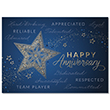 Picture of Star Celebration Anniversary Card