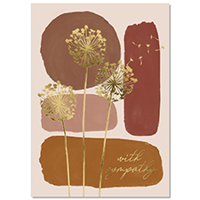 Picture of Earth-Toned Sympathy Card