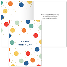 Colorful Fun Birthday Card