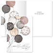 Soft Neutral Balloons Birthday Card