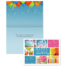 Celebration Collage Birthday Card