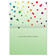 Picture of Colorful Blocks Thank You Card