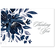 Picture of Midnight Blue Flowers Get Well Card