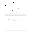 Picture of Delicate Gray Dots Welcome Card