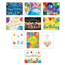 Budget Friendly Birthday Card Assortment