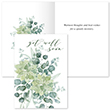 Picture of Watercolor Greenery Get Well Card