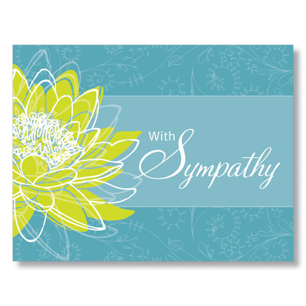 Soothing Words of Sympathy Card