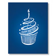 Modern Cupcake Birthday Card