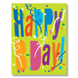 Happy B-Day Confetti Card