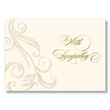 Plume Sympathy Card