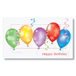 Just Floating Birthday Card 