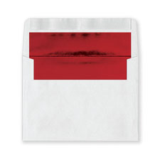 Fastick White Red-Lined Extra Envelopes
