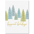 Tree line Wrap Holiday Card