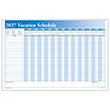 2027 Employee Vacation Scheduler